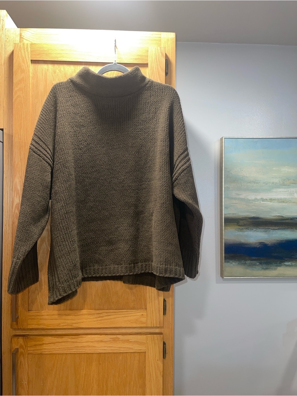 Catherine Malandrino Mock Neck Knit Sweater | Size 3x | Soft Luxury Fall